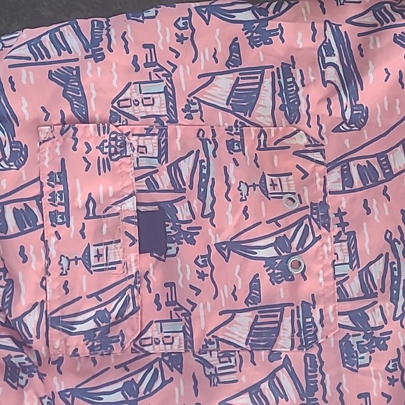 VINEYARD VINES NAUTICAL SAILBOAT PRINT SWIM SHORTS - Picture 8 of 8